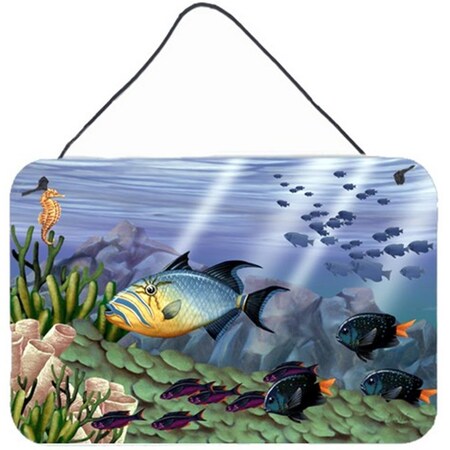 Carolines Treasures Undersea Fantasy 10 Wall and Door Hanging Prints PTW2035DS812